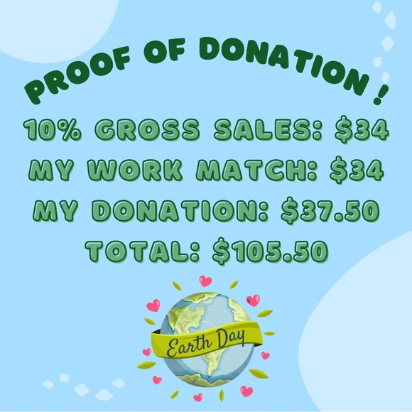 Jewelry - PROOF OF DONATION!